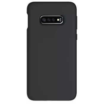 Evelatus Samsung S10e Premium Soft Touch silikoninis dėklas juodos spalvos