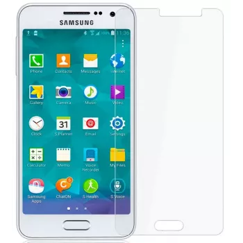 Evelatus Silicone Back Cover, skirta Samsung Galaxy A3 (2015) - Juoda