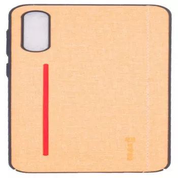 Evelatus Silicone Case for Samsung Galaxy A50 - Geltona