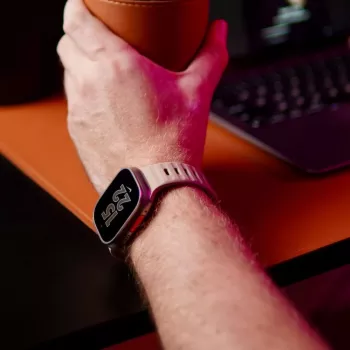 Evelatus Sportinis silikoninis „Loop“ apyrankė Apple Watch 42/44/45/49mm juoda
