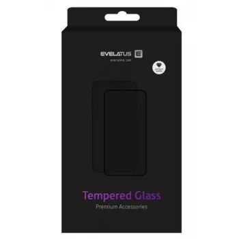 Evelatus grūdinto stiklo ekrano apsauga, skirta Apple iPhone 15 Pro Max – 0,33 mm, 9H, 3x tvirtesnė, antistatinė, Japonijos klijai, tinka dėklams