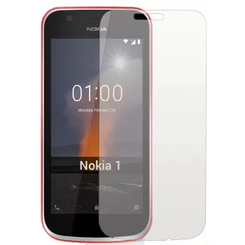 EVELATUS Grūdinto stiklo ekrano apsauga, skirta Nokia 1 (2018) – 9H kietumas, 0,33 mm, 2,5D lenkti kraštai, atspari įbrėžimams, oleofobinė danga