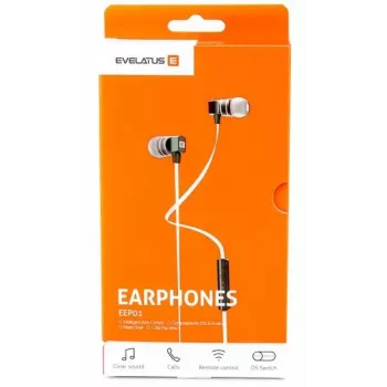 Evelatus Universal Hands Free EEP01 su mikrofonu Universal 3.5mm baltas