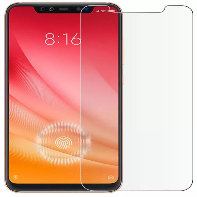 Evelatus Xiaomi Mi 8 0.33mm Flat Clear Tempered Glass Screen Protector with Japan Glue and Anti-Static Coating