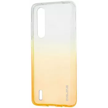 Evelatus Xiaomi Mi 9 Lite Gradient TPU Dėklas Auksinis