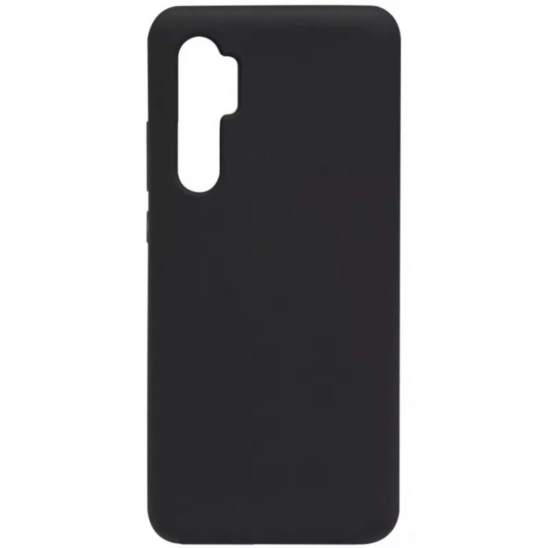 Evelatus Xiaomi Mi Note 10 Lite Nano Silicone Case Soft Touch TPU Black