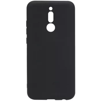 Evelatus Xiaomi Redmi 8 Soft Touch Silicone Case Black