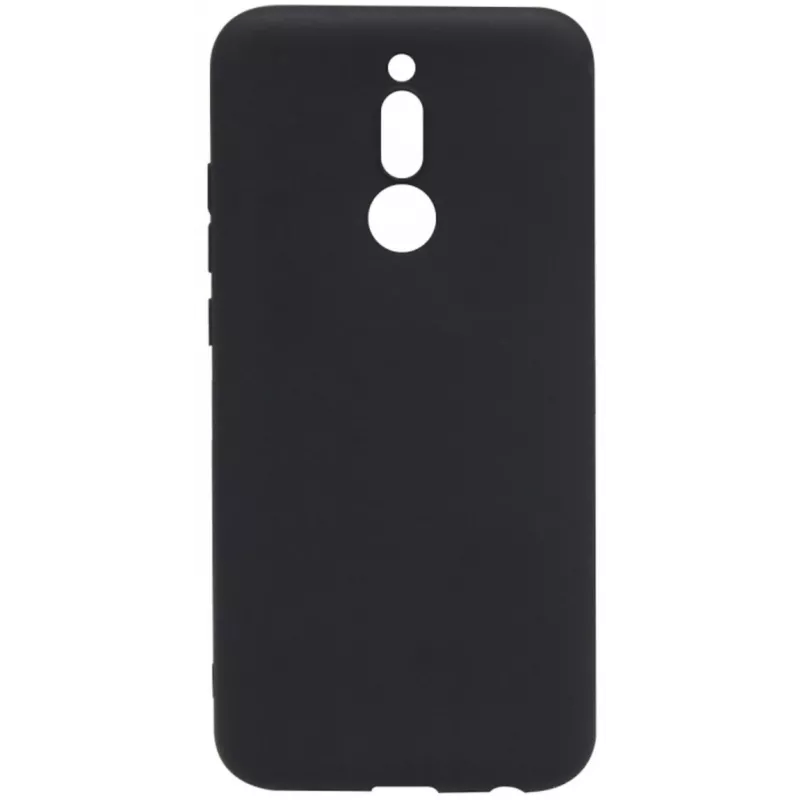 Evelatus Xiaomi Redmi 8 Soft Touch Silicone Case Black