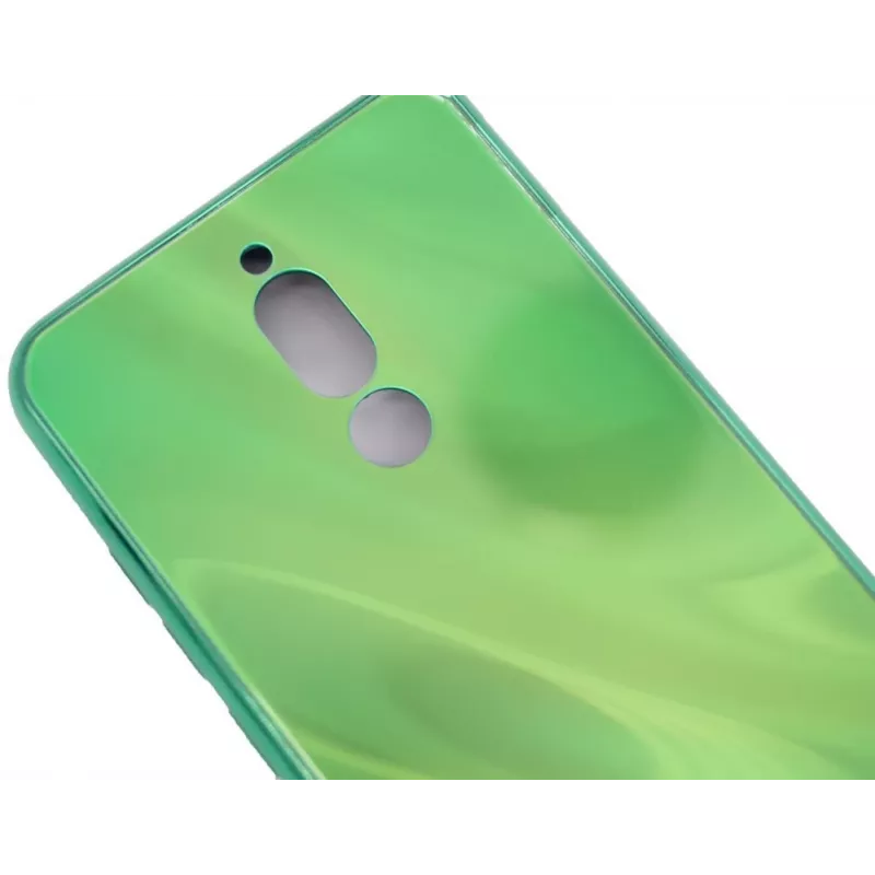 Evelatus Xiaomi Redmi 8 Water Ripple Full Color Electroplating Tempered Glass Screen Protector Green
