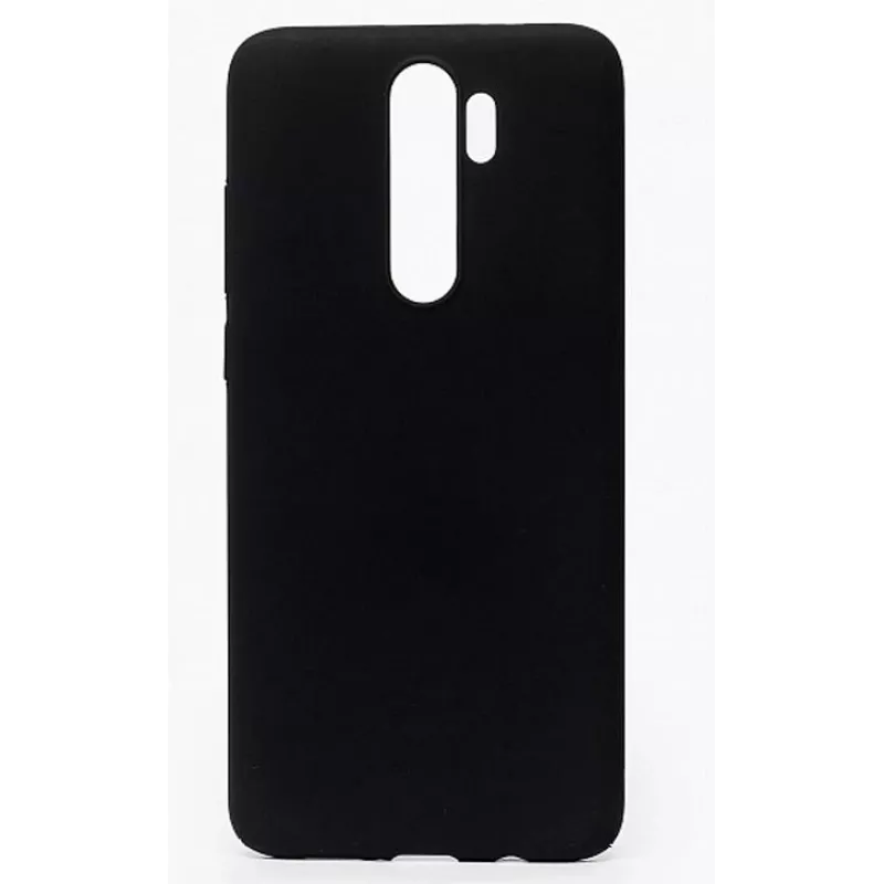 Evelatus Xiaomi Redmi 9 Soft Touch Silicone Case Black