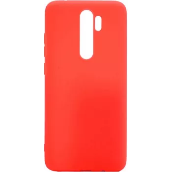 Evelatus Xiaomi Redmi 9 Soft Touch Silicone Case Red