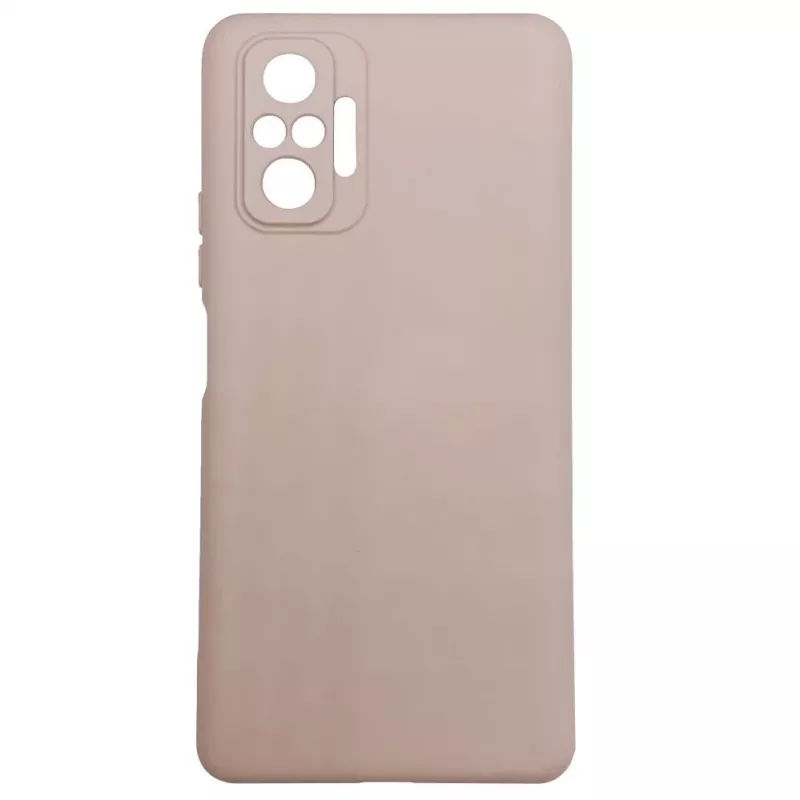 Evelatus Xiaomi Redmi Note 10 Pro Nano Silicone Case Soft Touch TPU Beige