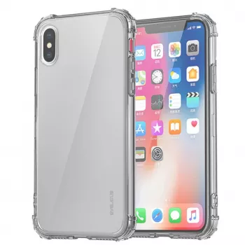 Evelatus Xiaomi Redmi Note 8 / Redmi Note 8 2021 Military Shockproof Silicone Case TPU Black