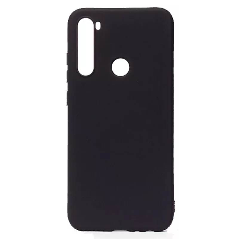 Evelatus Xiaomi Redmi Note 8 / Redmi Note 8 2021 Nano Silicone Case Soft Touch TPU Black