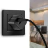everActive CBB-1CIR USB-C į Lightning RGB LED laidas 1m 27W PD juodas