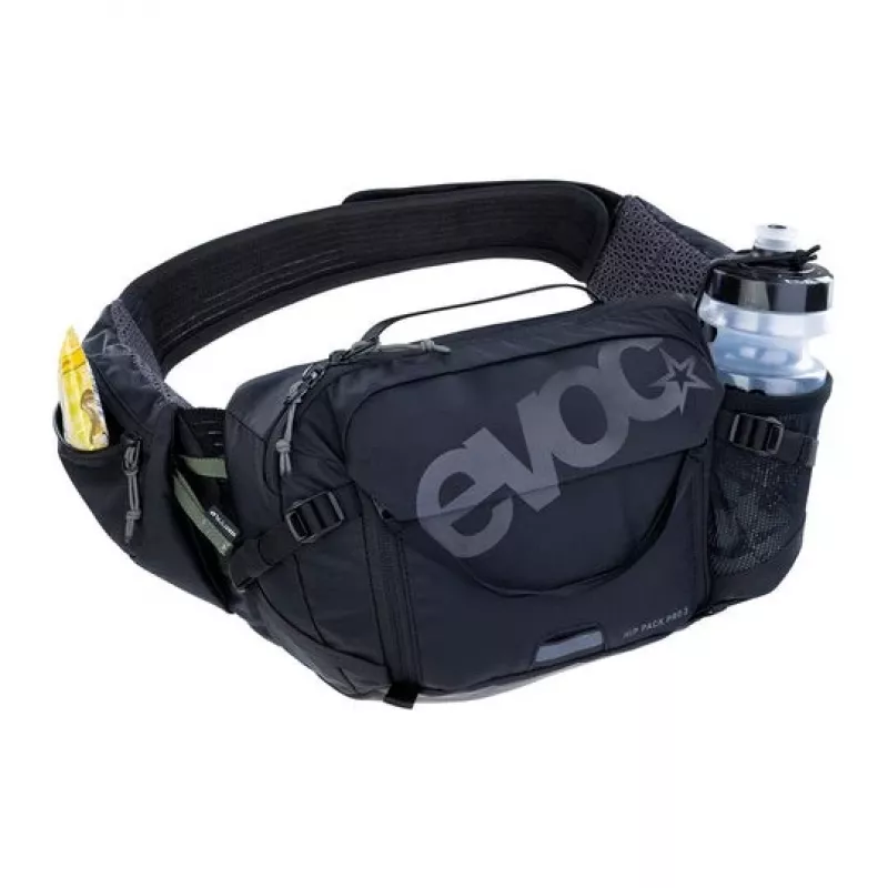 EVOC Hip Pack Pro 3 Cycling Waist Bag - Black