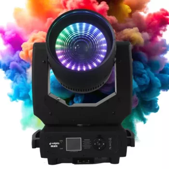 EVOLIGHTS GALACTO Judanti galvos šviesa su spindulio ir užpildymo režimais