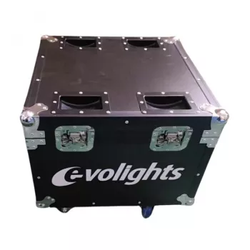 EVOLIGHTS GLACIER 18 CASE 4IN1 tvirtas skrydžio dėklas 4 judantiems prožektoriams