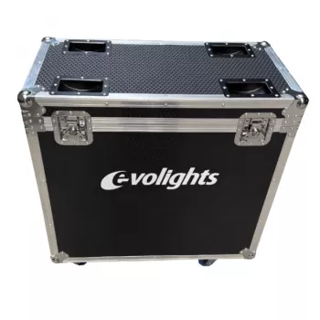 EVOLIGHTS LUMEN 7 RING CASE 2IN1 Solid Flight Case, skirtas 2 judančioms galvutėms