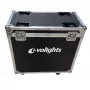 EVOLIGHTS LUMEN 7 RING CASE 2IN1 Solid Flight Case, skirtas 2 judančioms galvutėms
