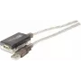 Exertis Connect 149213 USB 2.0 Type-A į Type-B laidas, 1,8m, pilkas/permatomas