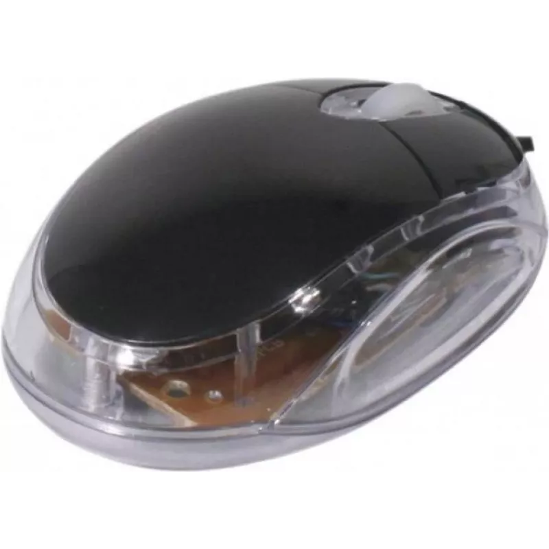 Exertis Connect 320300 abirankė USB optinė pelė, 800 DPI, juoda