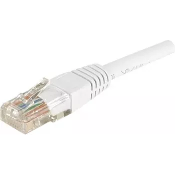 EXERTIS CONNECT Cat.6 U/UTP tinklo kabelis, 7m, baltas, RJ45, fiksatoriaus apsauga, 1 Gbps, PVC 246788