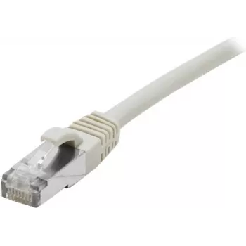 EXERTIS CONNECT Cat 6A S/FTP tinklo kabelis, 0,5 m, pilkas, plonas įtempimo mažinimas 858403
