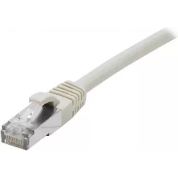 EXERTIS CONNECT Cat 6A S/FTP tinklo kabelis, 3 m, pilkas, LSZH, plonas įtempimo mažinimas, 10 Gbps 858407