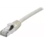 EXERTIS CONNECT Cat 6A S/FTP tinklo kabelis, 3 m, pilkas, LSZH, plonas įtempimo mažinimas, 10 Gbps 858407
