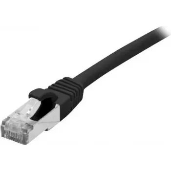 EXERTIS CONNECT Cat 6A S/FTP (PiIMF) tinklo kabelis, 15 m, juodas, LSZH, 10 Gbps, RJ45 858491