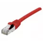 EXERTIS CONNECT Cat.6A S/FTP PiMF tinklo kabelis, raudonas, 2,0 m, RJ45, 10G, 500MHz, LSZH 858635