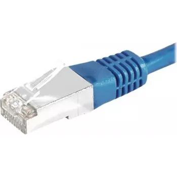 EXERTIS CONNECT Cat6 S/FTP PiMF tinklo kabelis, mėlynas, 0,7 m, plonas snagless apsauginis dangtelis 856841