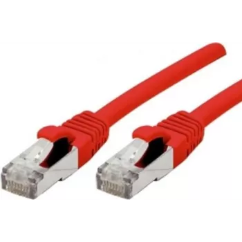 Exertis Connect Cat6a S/FTP tinklo pataisos kabelis, RJ45, raudonas, 5m, 10Gbps, 500MHz 858472