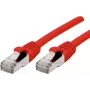 Exertis Connect Cat6a S/FTP tinklo pataisos kabelis, RJ45, raudonas, 5m, 10Gbps, 500MHz 858472