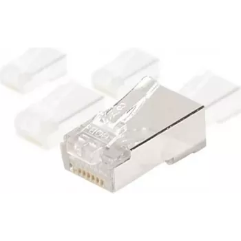 EXERTIS CONNECT RJ45 kištukas Cat.6 STP, 10 vienetų paketas (920580)