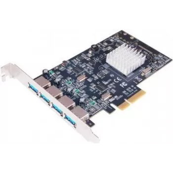 EXSYS EX-12004-2 PCI Express x4 į 2x USB 3.2 Gen 2 Type-A + 1 vidinė USB 3.2 Gen 2 Type-A adapterio plokštė