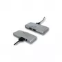 EXSYS EX-1334V Industrialus 4 prievadų USB į RS-232 serijinis adapteris su FTDI lustų rinkiniu, 15kV ESD apsauga, metalinis korpusas