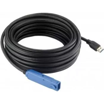 EXSYS EX-1406 USB 3.2 Gen 1 aktyvus prailginimo kabelis 10m juodas