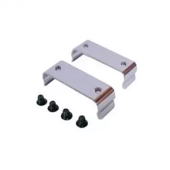 EXSYS EX-6099 DIN bėgio tvirtinimo rinkinys pramoniniams įrenginiams - 35mm TS-35, cinkuotas plienas, varžtais tvirtinamas laikiklis, užsegamas bėgio laikiklis, sidabrinis
