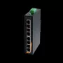 EXSYS EX-6225 8 prievadų Gigabit Ethernet komutatorius, 10/100/1000 Mbps, metalinis korpusas, montuojamas ant stalo/sienos, Plug and Play