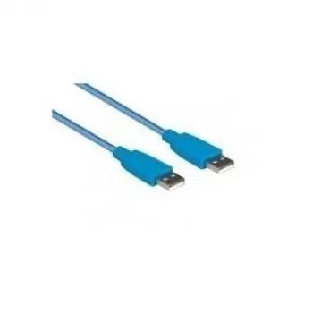 EXSYS EX-K1610-3 USB 3.2 Gen 1 kabelis, USB-A male į USB-A male, 3 m, mėlynas