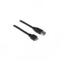 EXSYS EX-K1640-2 USB 3.2 Gen 1 laidas, USB-A į Micro-B, 2 m, juodas