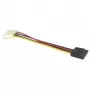 EXSYS EX-K41915 Floppy į SATA maitinimo adapterio kabelis 0,4 m vyriškas į vyrišką