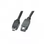 EXSYS FireWire 1394B laidas 9 prie 4 kontaktų, 3,0 m (EX-K6872)