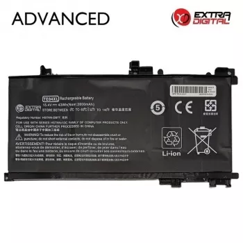 Extra Digital Advanced 2800mAh Li-ion baterija, skirta HP TE04XL (15,4 V, 43,12 Wh, 4 elementai)