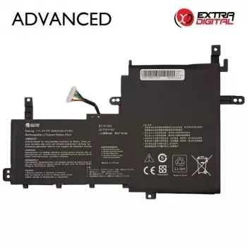 Extra Digital Advanced ASUS B31N1842 nešiojamojo kompiuterio baterija – 3600mAh 11.52V Li-ion 3-Cell, juoda
