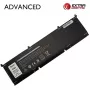 Extra Digital Advanced nešiojamojo kompiuterio baterija, skirta Dell Latitude E5440/E5540, Precision M2800 (69KF2, 6000mAh, 11.1V, 6 elementų, juoda)