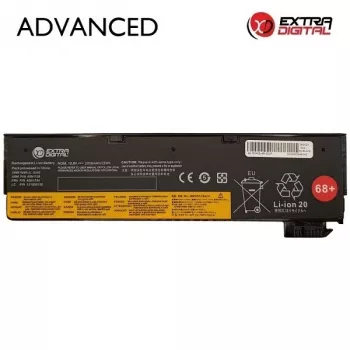 Extra Digital Advanced nešiojamojo kompiuterio baterija, skirta Lenovo 45N1127 (NB482924) – 2000mAh, 11.4V, 3 elementų, juoda