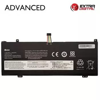 Extra Digital Advanced nešiojamojo kompiuterio baterija, skirta Lenovo L18C4PF0 L18D4PF0 2900mAh